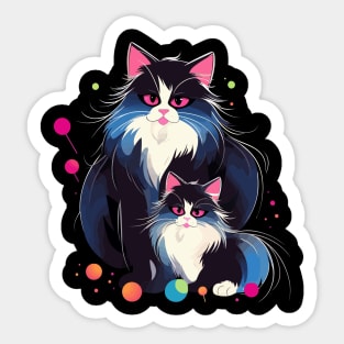 Ragdoll Fathers Day Sticker